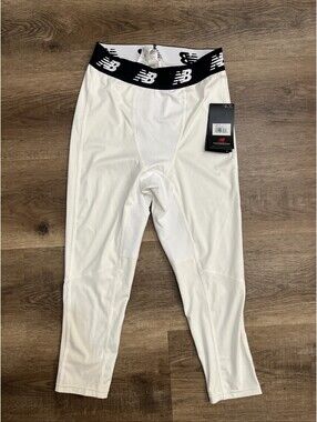 New Balance Compression Pants Men's White New with Tags N